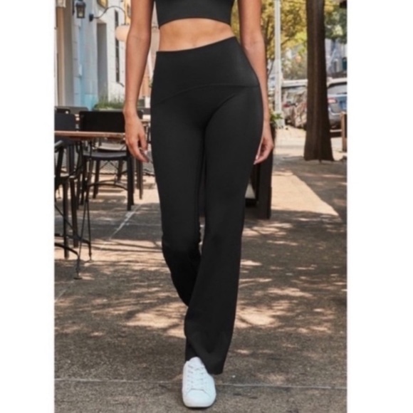 SPANX Pants & Jumpsuits Spanx Booty Boost Skinny Flare Yoga Pants